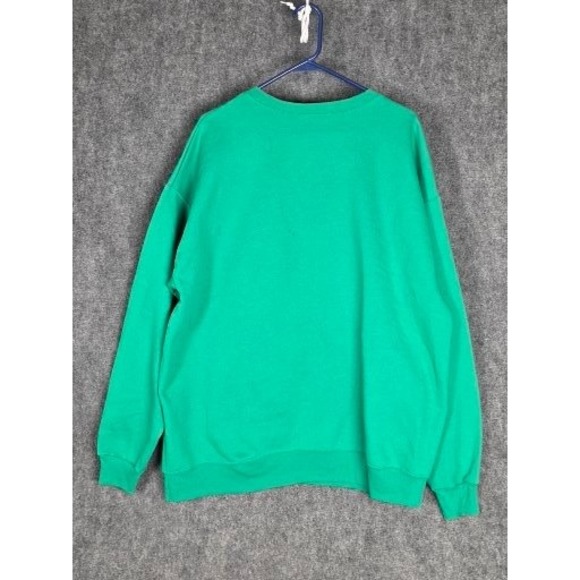 VTG Hanes Ecosmart Ugly Christmas Sweater Fireplace Stockings‎ XL Festive Casual - Picture 2 of 8